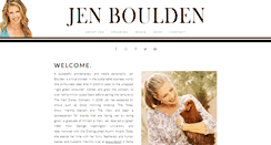 Desktop Screenshot of jenboulden.com